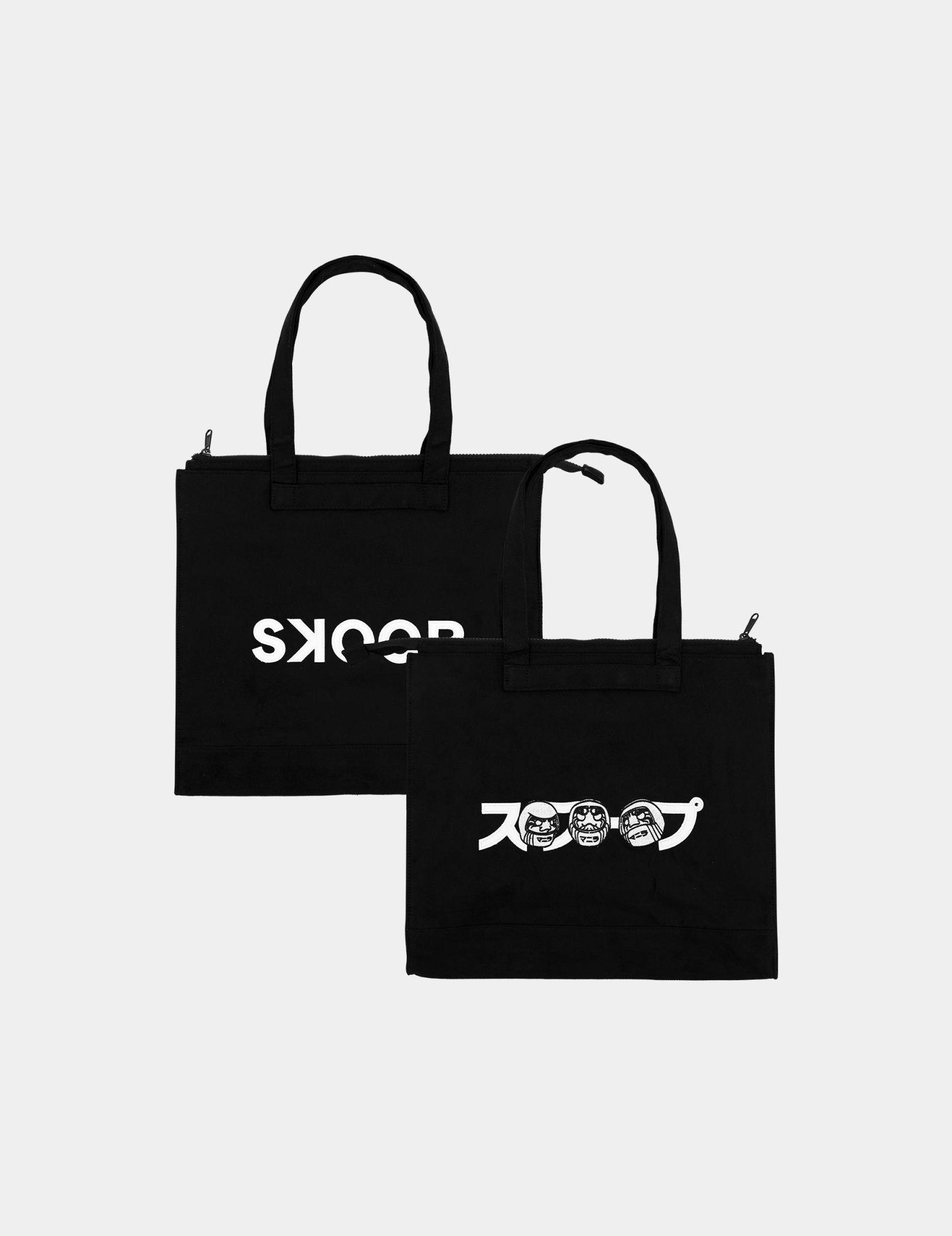 SKOOP® Kuufuku Suede Tote Bag Black - SKOOP