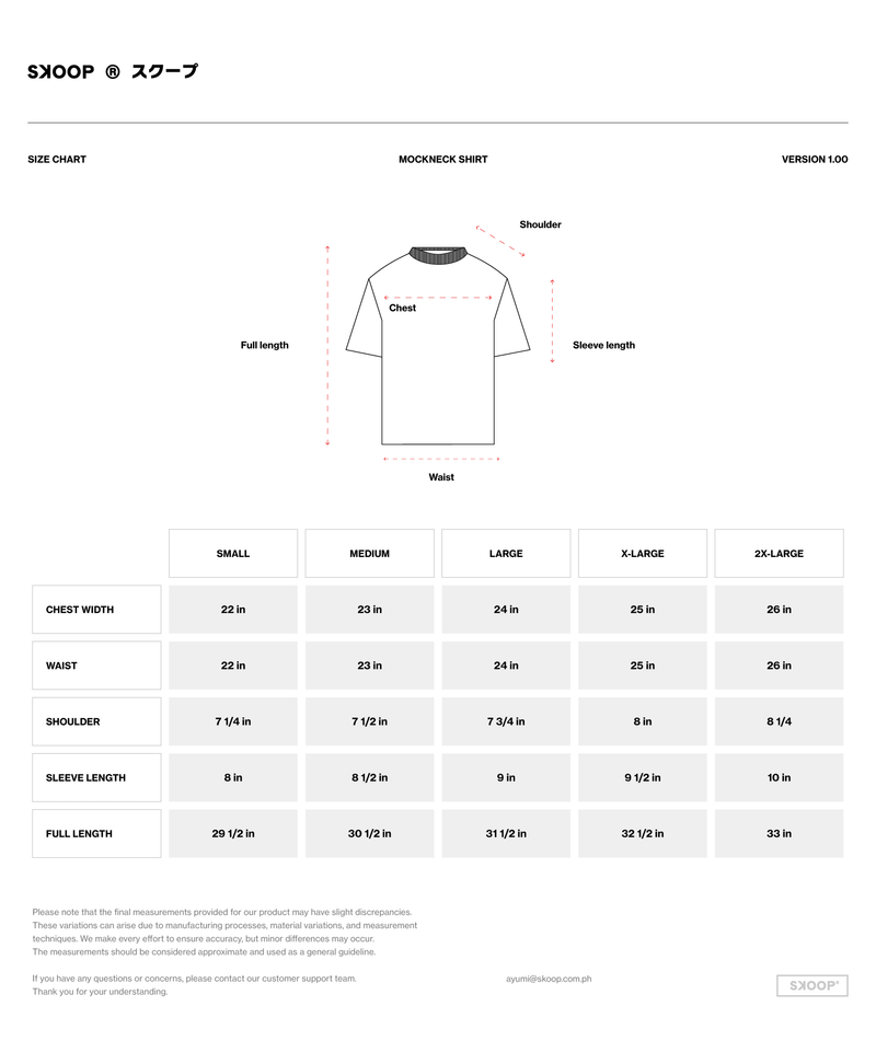 SKOOP® Basiks Mock Neck Shirt Cement - SKOOP