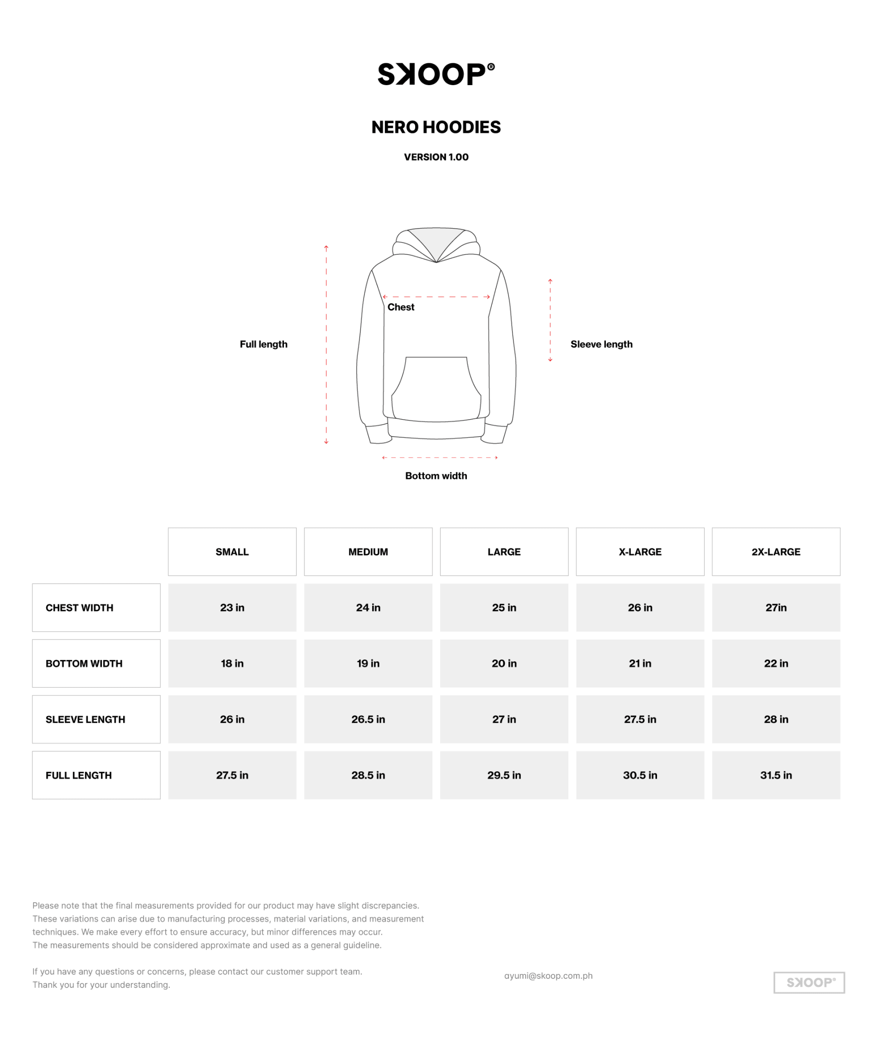 SKOOP® Nero Evergreen Hoodie Onyx - SKOOP
