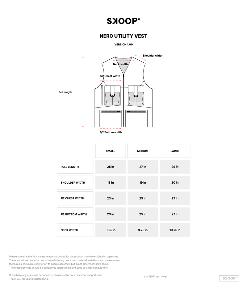 SKOOP® Nero Utility Vest Onyx - SKOOP