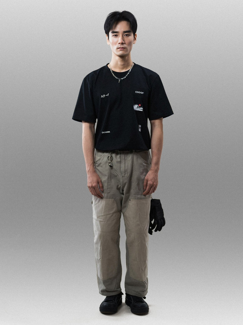 Okinawa Black T-Shirt - SKOOP