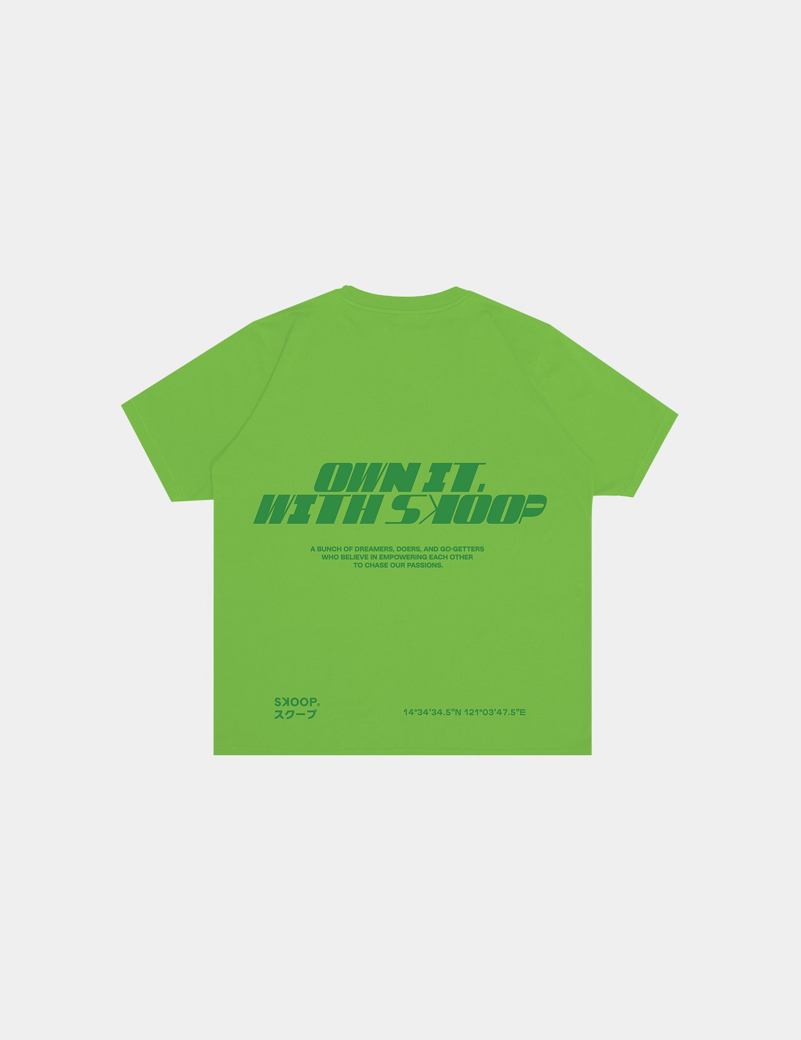 SKOOP® OWN IT w/ SKP Crewneck Shirt Acid