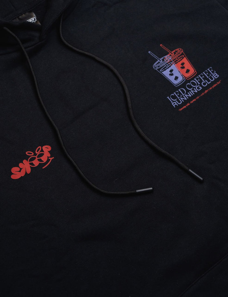 SKOOP® Coffee First Hoodie Cyber Black - SKOOP