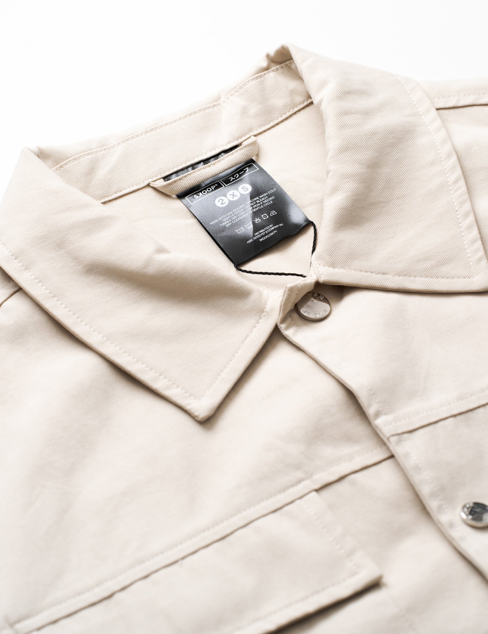 BASIKS Work Jacket Stark Cream - SKOOP