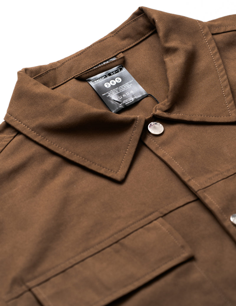 BASIKS Work Jacket Woods Brown - SKOOP