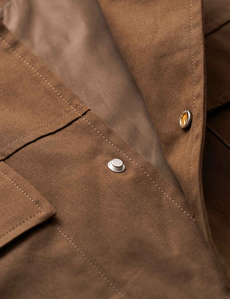 BASIKS Work Jacket Woods Brown - SKOOP