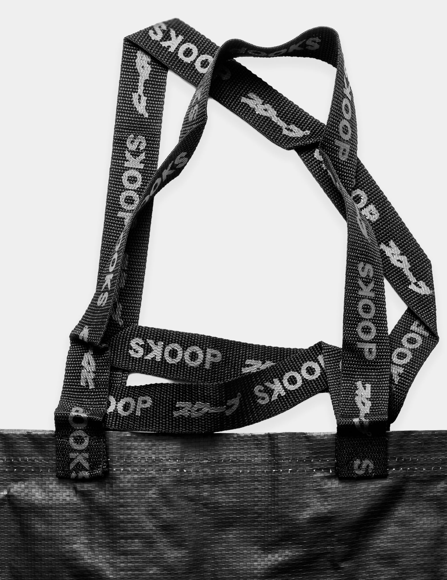 SKOOP® Woven Tote Bag Black