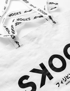 SKOOP® Woven Tote Bag White - SKOOP
