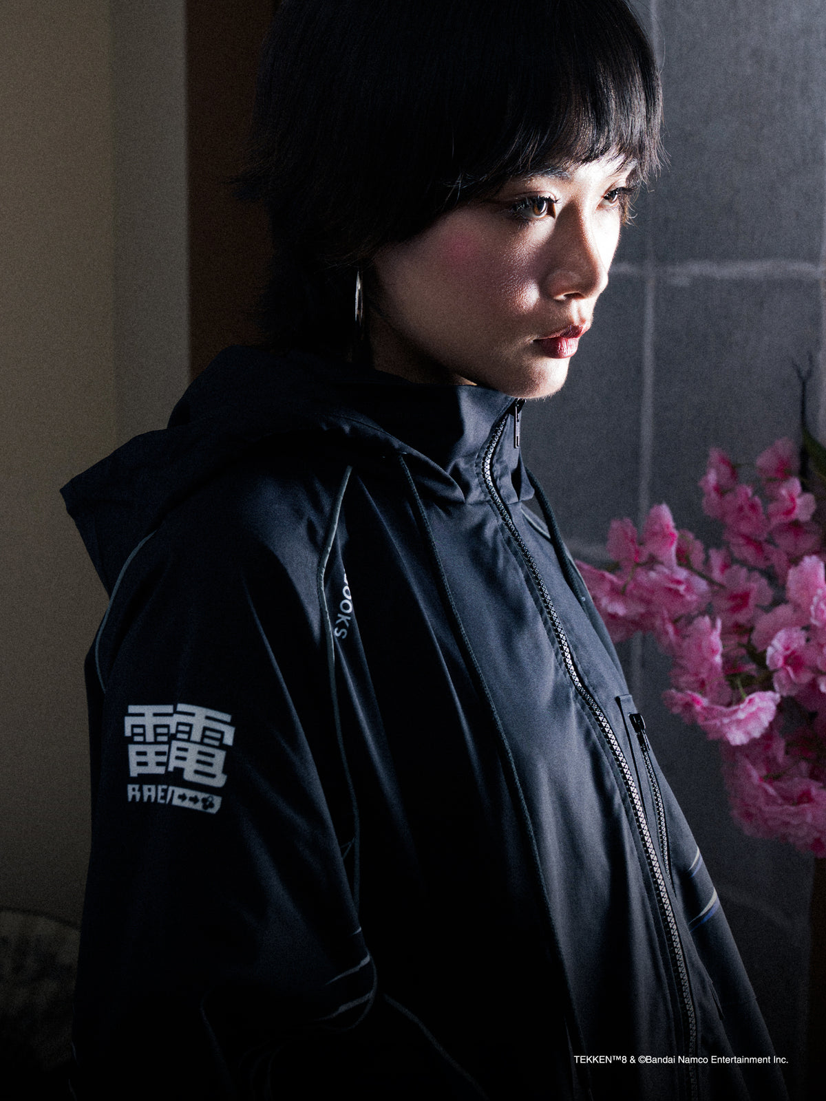 Purple Lightning Windbreaker