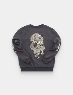 SKOOP® Ryuu Varsity Jacket Warm Cement - SKOOP