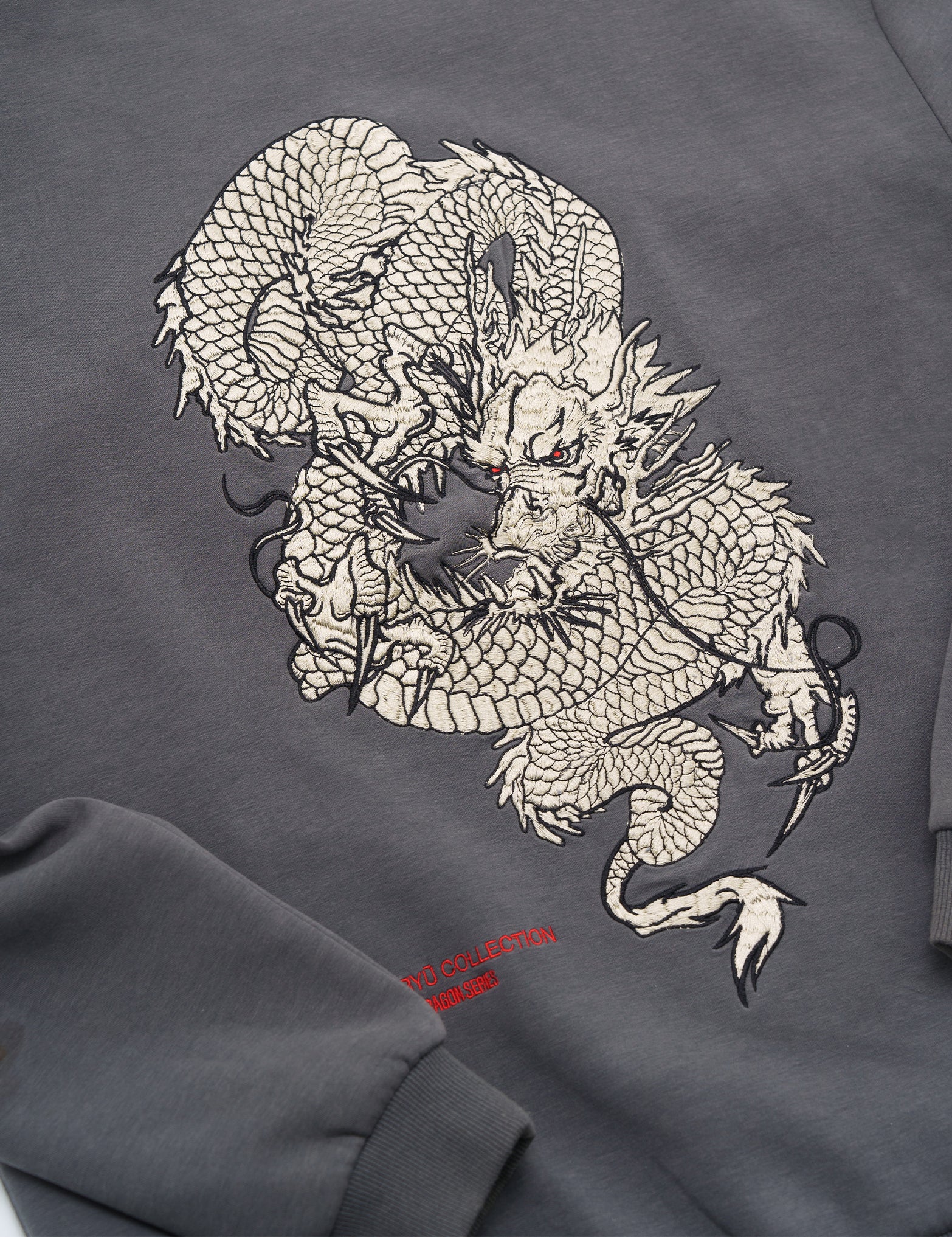 SKOOP® Ryuu Varsity Jacket Warm Cement - SKOOP