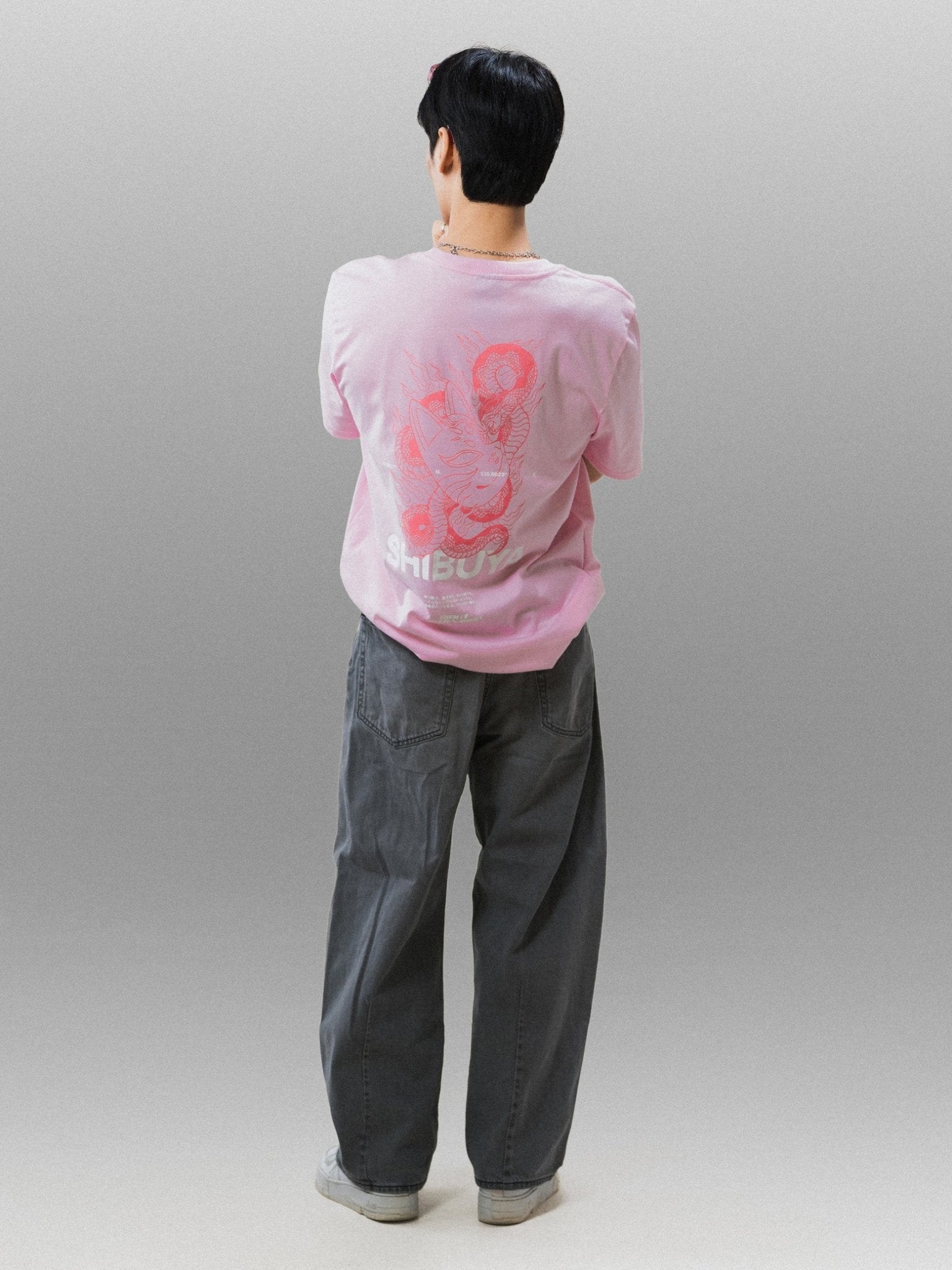 Shibuya Pink T-Shirt - SKOOP