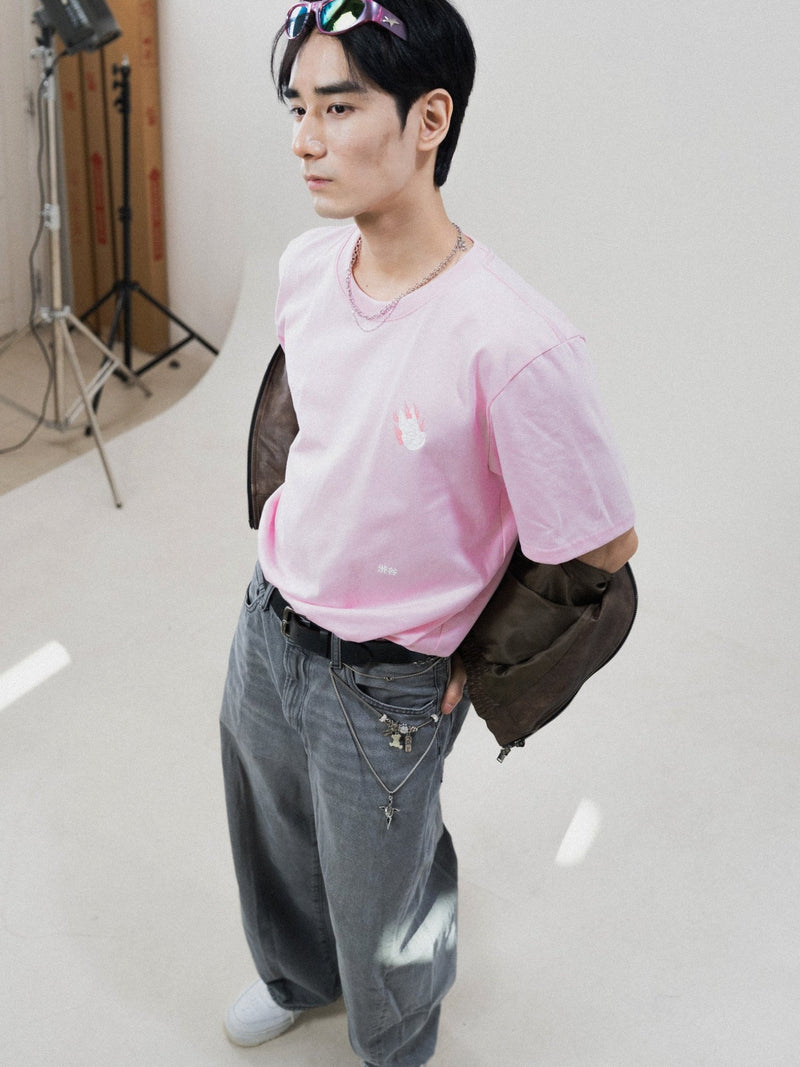 Shibuya Pink T-Shirt - SKOOP