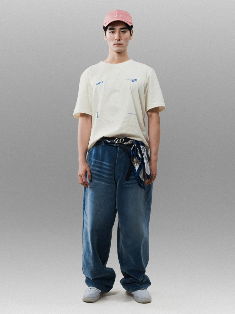 Shinjuku Cream T-Shirt - SKOOP