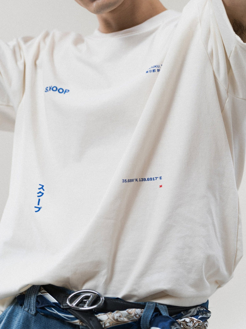 Shinjuku Cream T-Shirt - SKOOP