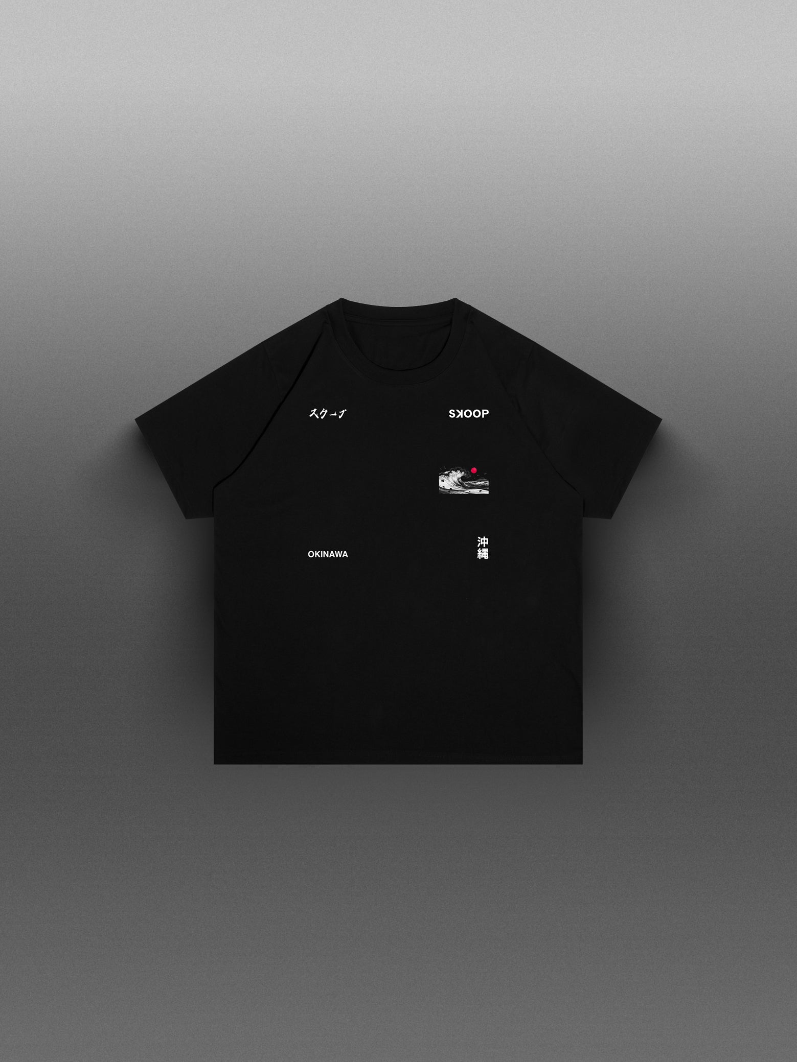 OKINAWA Black T-Shirt