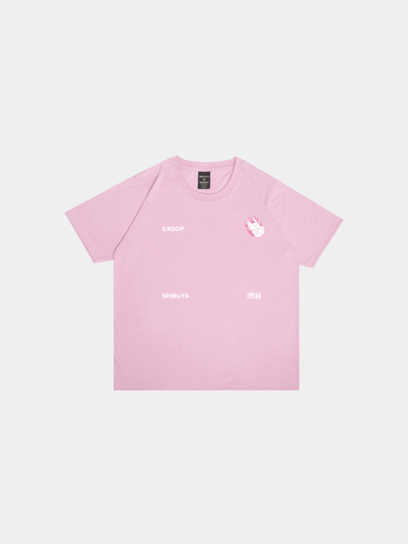 Shibuya Pink T-Shirt - SKOOP
