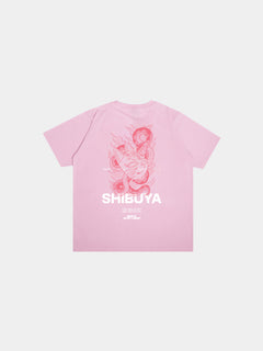 Shibuya Pink T-Shirt - SKOOP
