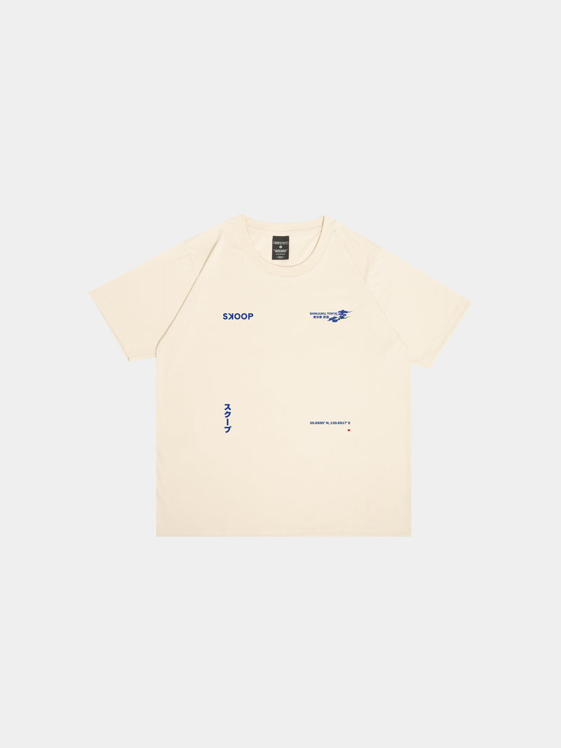 Shinjuku Cream T-Shirt - SKOOP