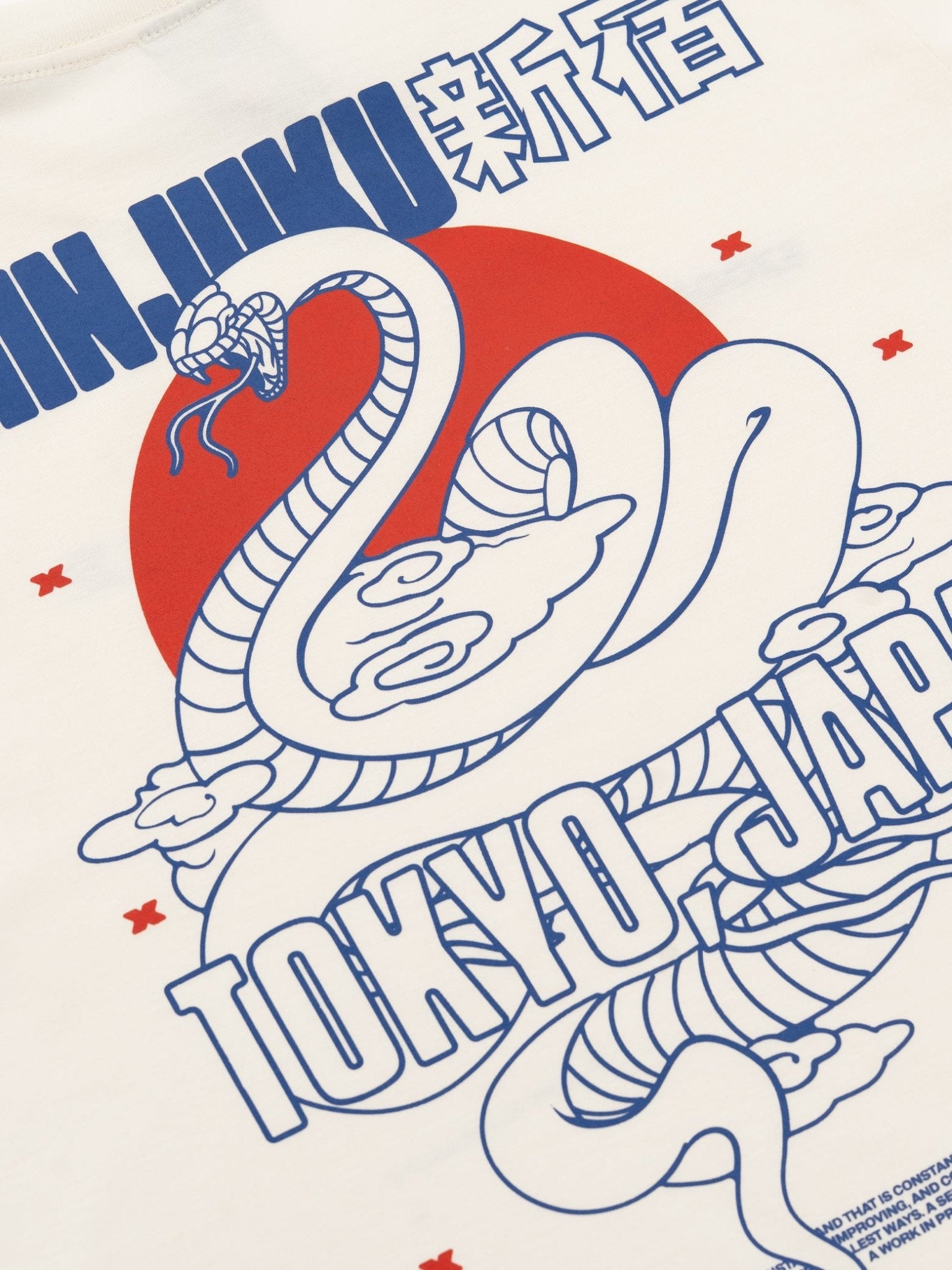 SHINJUKU Cream T-Shirt - SKOOP