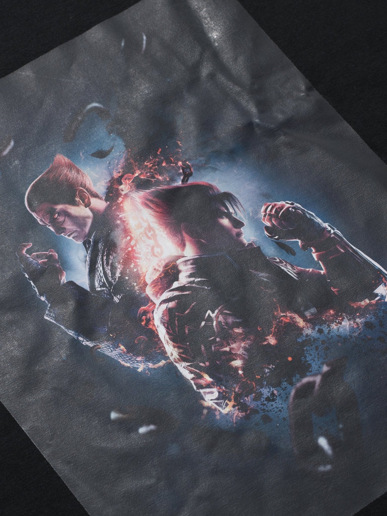 Battle of Fate Graphic Shirt Black - SKOOP