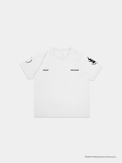 Fist Meets Fate Graphic Shirt White - SKOOP