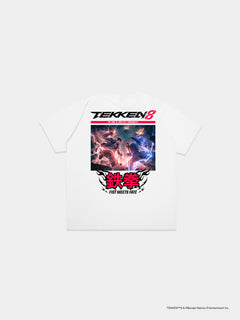 Fist Meets Fate Graphic Shirt White - SKOOP