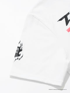 Fist Meets Fate Graphic Shirt White - SKOOP