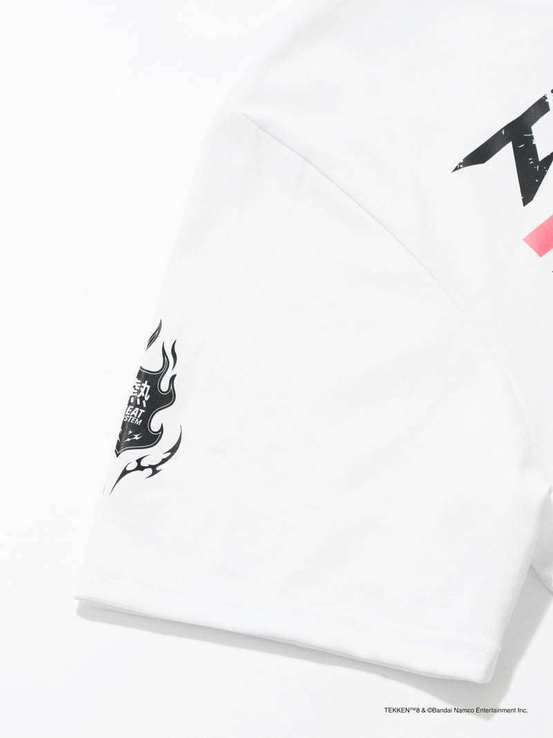 Fist Meets Fate Graphic Shirt White - SKOOP
