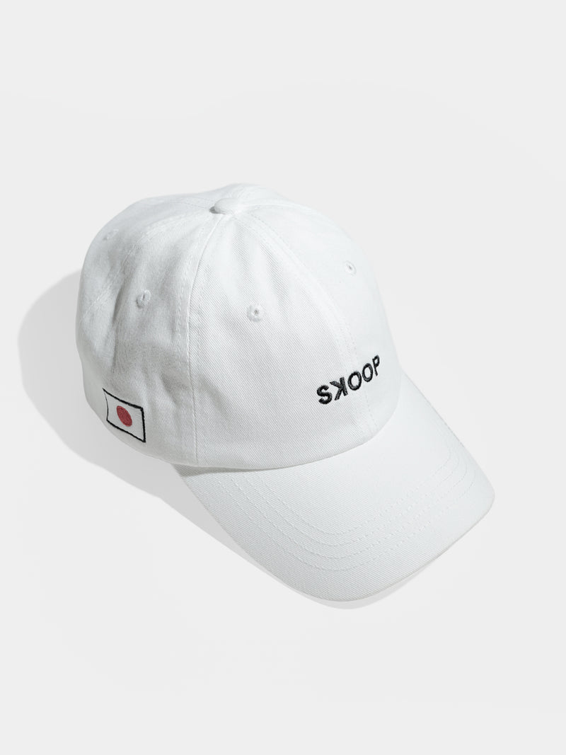 W.I.P. White Soft Cap - SKOOP