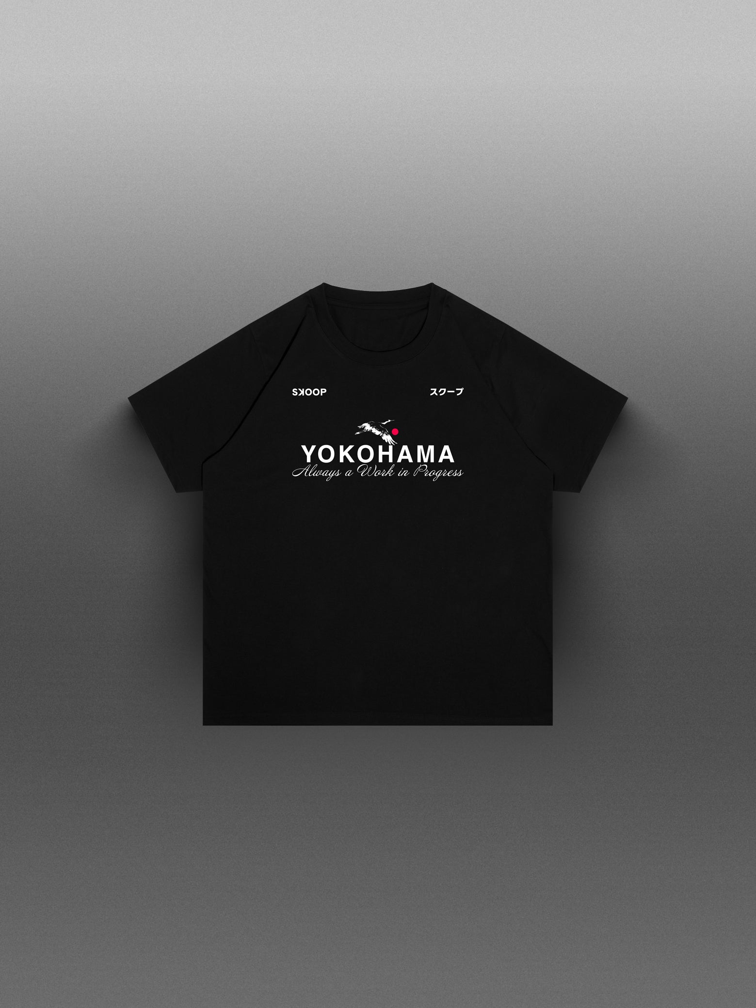 YOKOHAMA Black T-Shirt