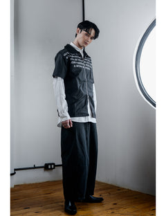 SKOOP® Takumi Two Way Zip Shirt Evergreen Black - SKOOP