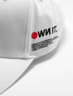 SKOOP® JP Logo White Cap - SKOOP