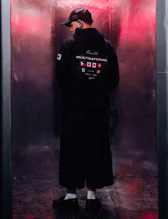 SKOOP® Hoodie Multinational V2 Black - SKOOP