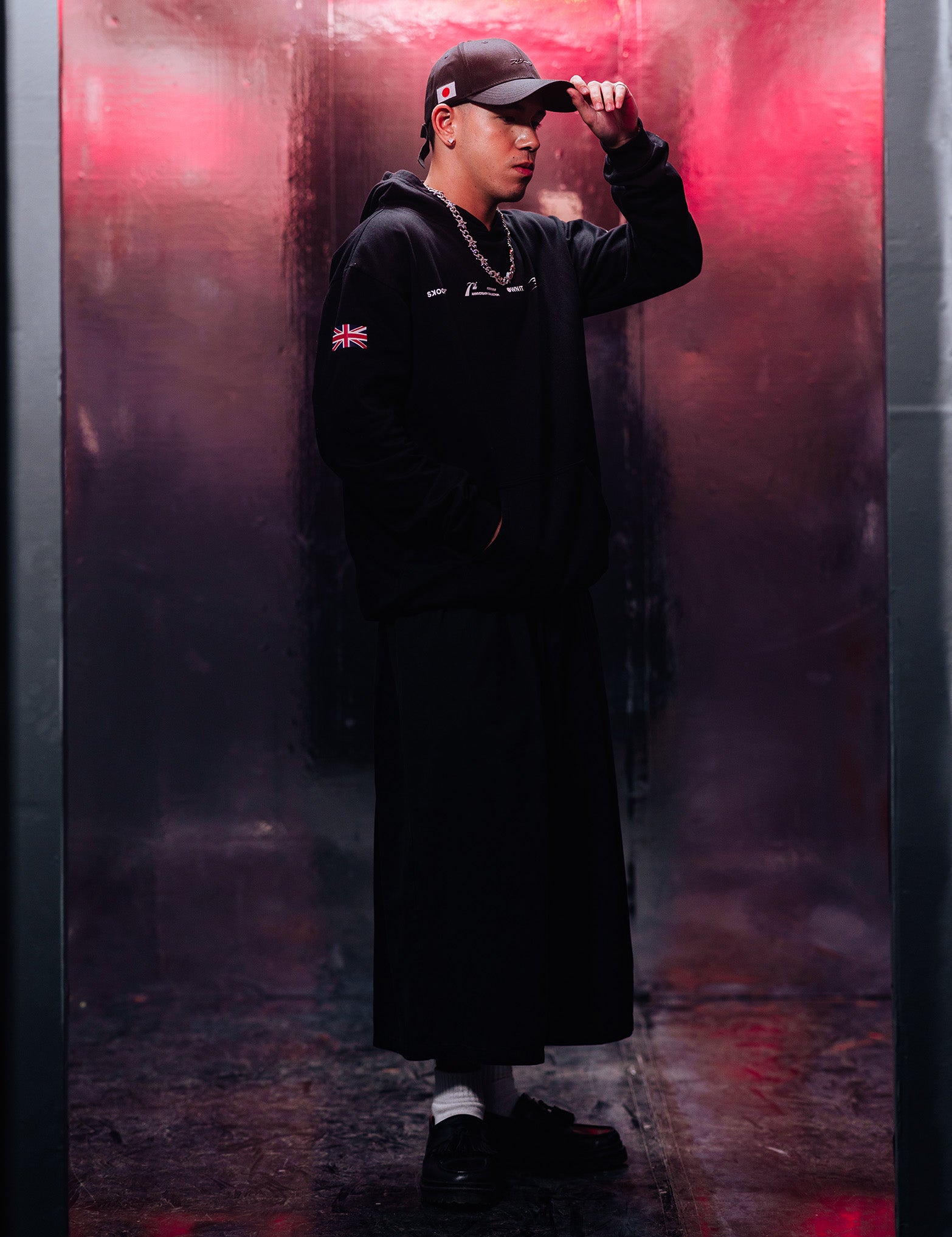 SKOOP® Hoodie Multinational V2 Black - SKOOP