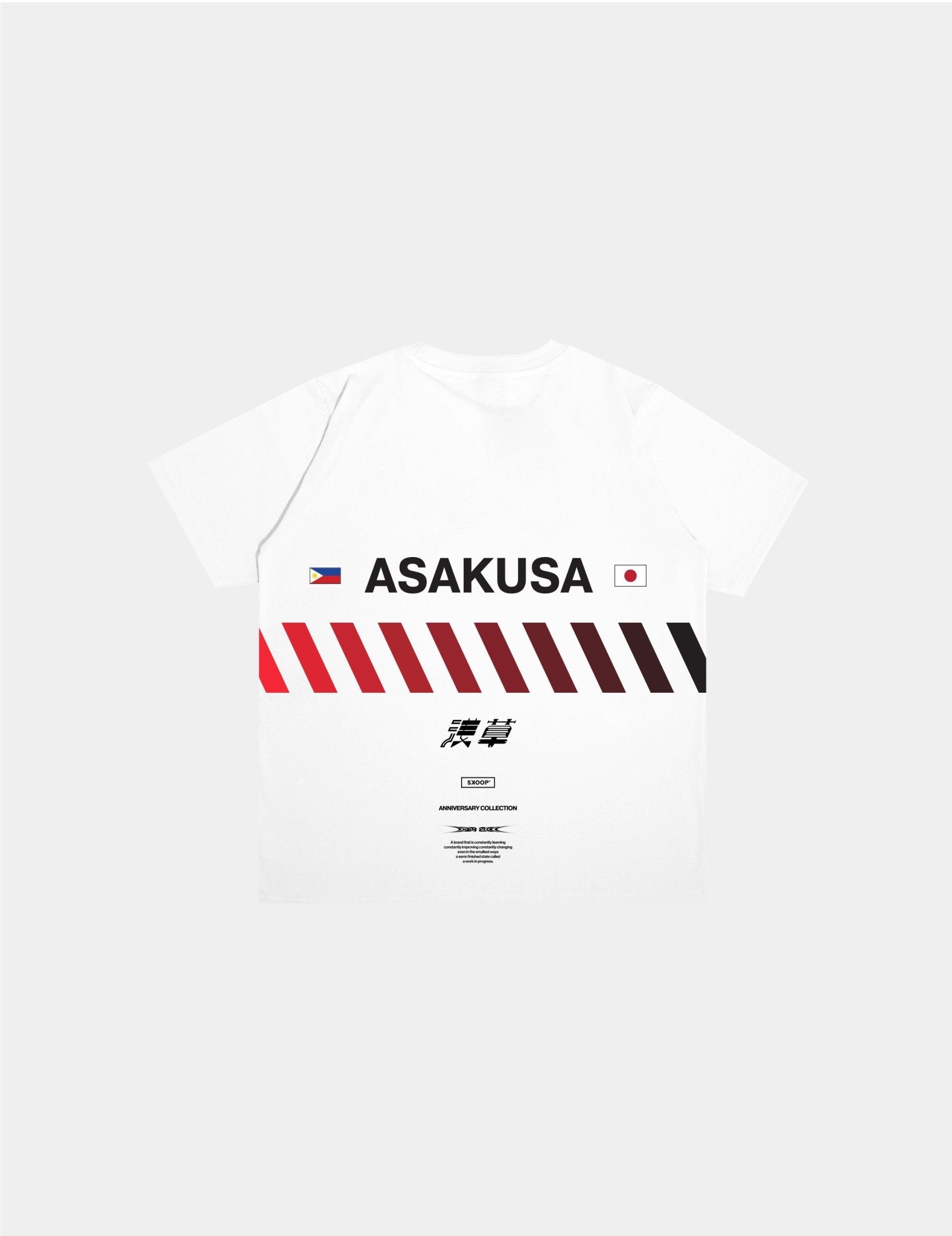 SKOOP® Crewneck Shirt Asakusa 2024 White - SKOOP