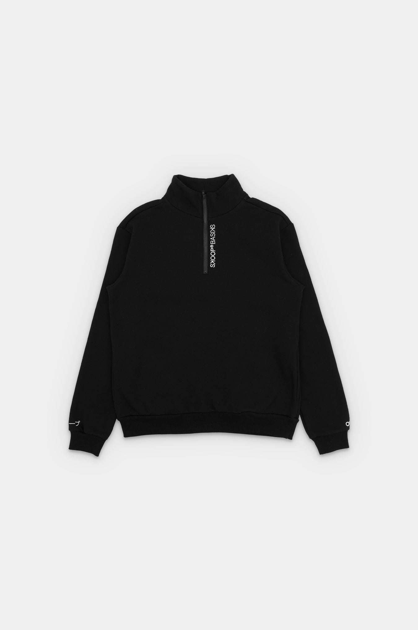 SKOOP® Basiks Half Zip Sweatshirt Kuro - SKOOP