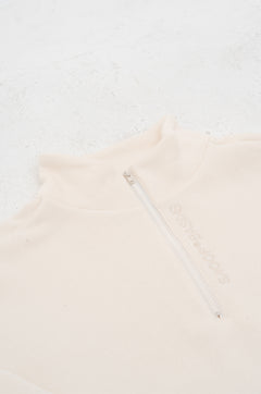 SKOOP® Basiks Half Zip Sweatshirt Pearl - SKOOP