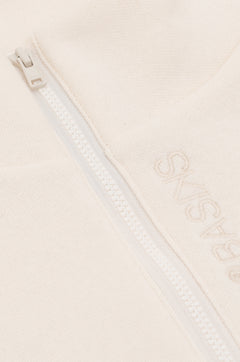 SKOOP® Basiks Half Zip Sweatshirt Pearl - SKOOP