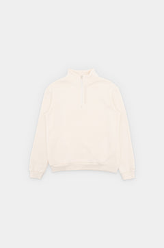 SKOOP® Basiks Half Zip Sweatshirt Pearl - SKOOP