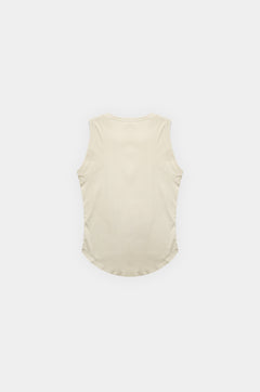 SKOOP® Basiks Ribbed Tank Top Acid Bone - SKOOP