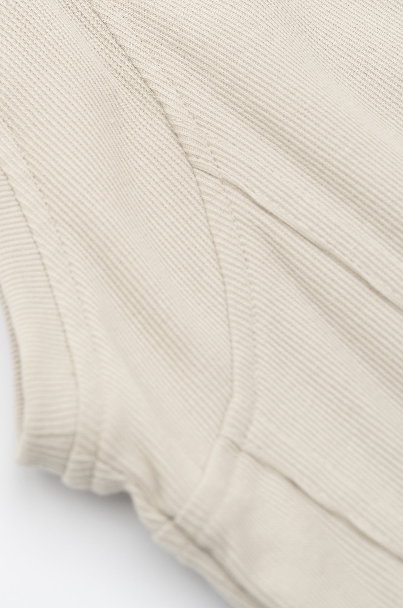 SKOOP® Basiks Ribbed Tank Top Acid Bone - SKOOP
