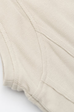 SKOOP® Basiks Ribbed Tank Top Acid Bone - SKOOP