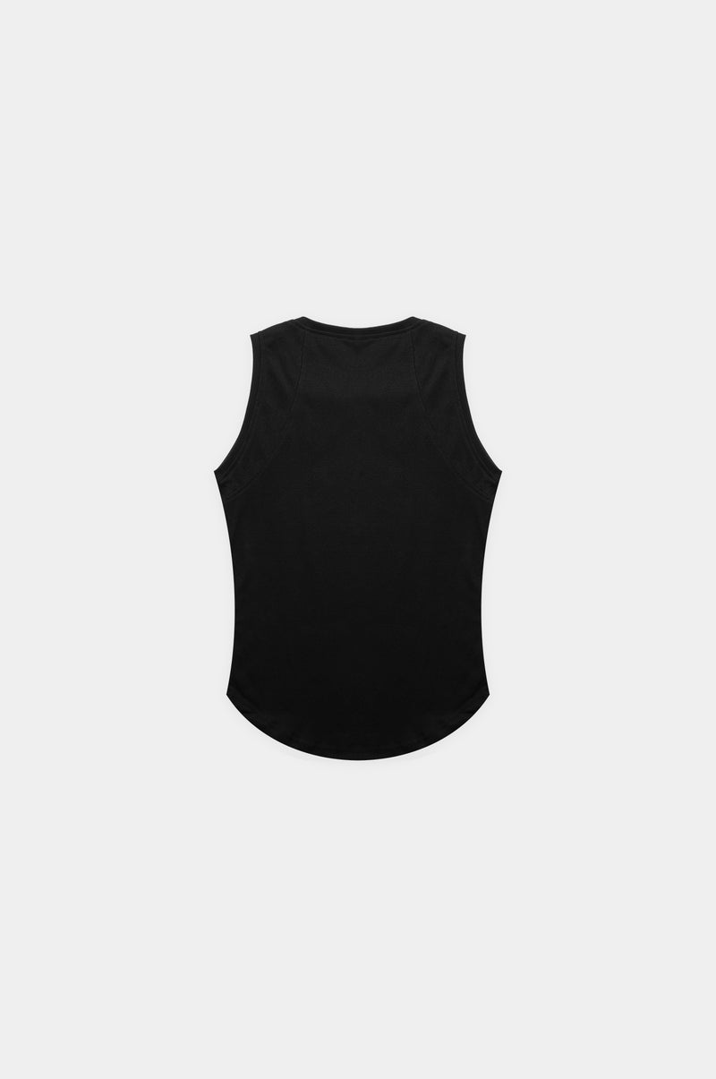 SKOOP® Basiks Ribbed Tank Top Onyx - SKOOP