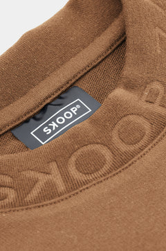 SKOOP® Debossed Box Tee Biscuit Brown - SKOOP