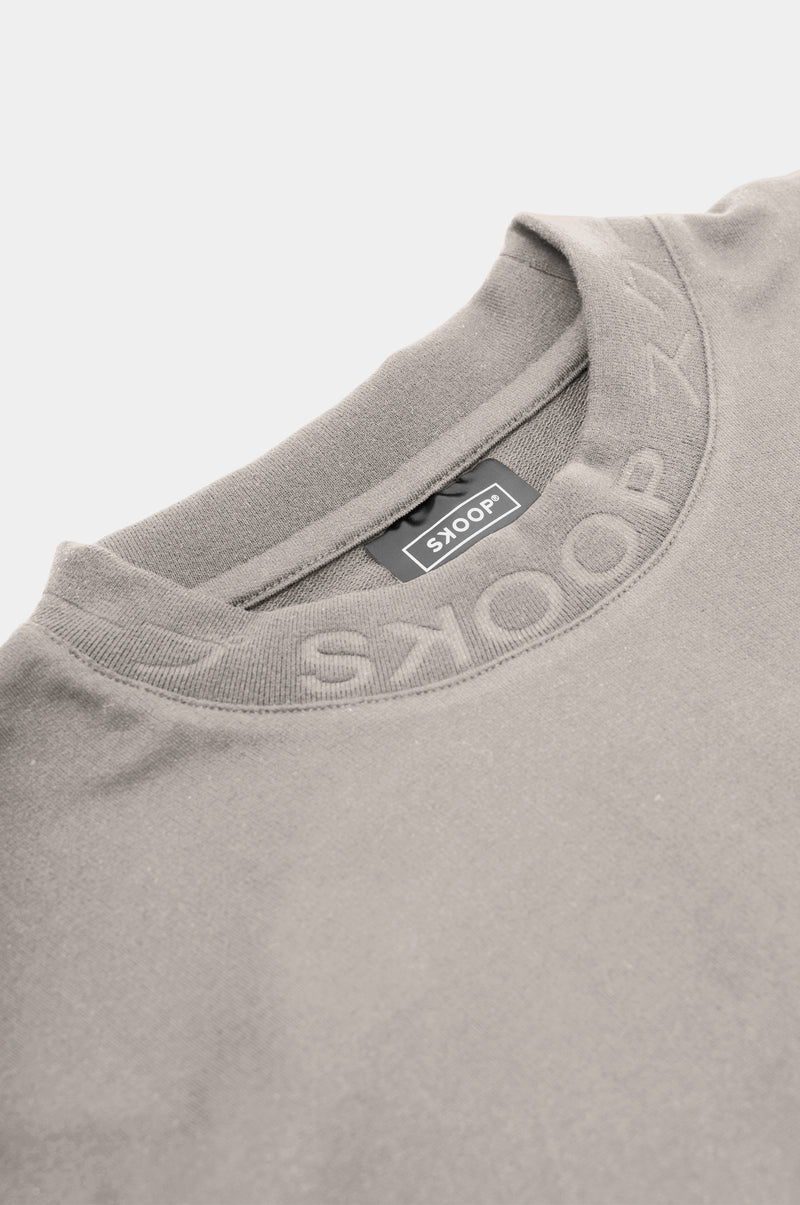 SKOOP® Debossed Box Tee Bone White - SKOOP