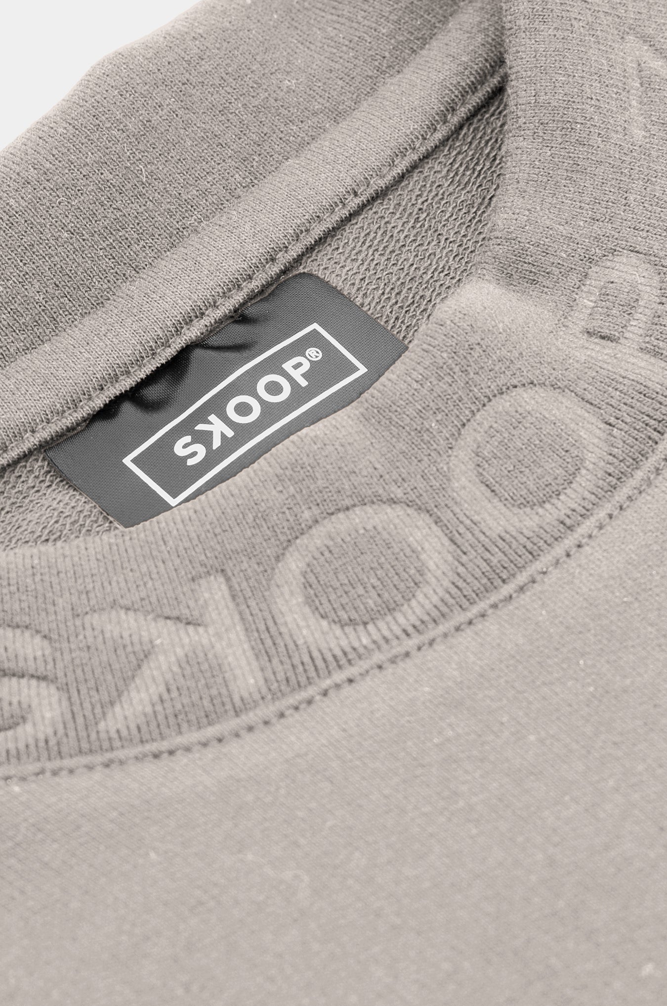 SKOOP® Debossed Box Tee Bone White - SKOOP