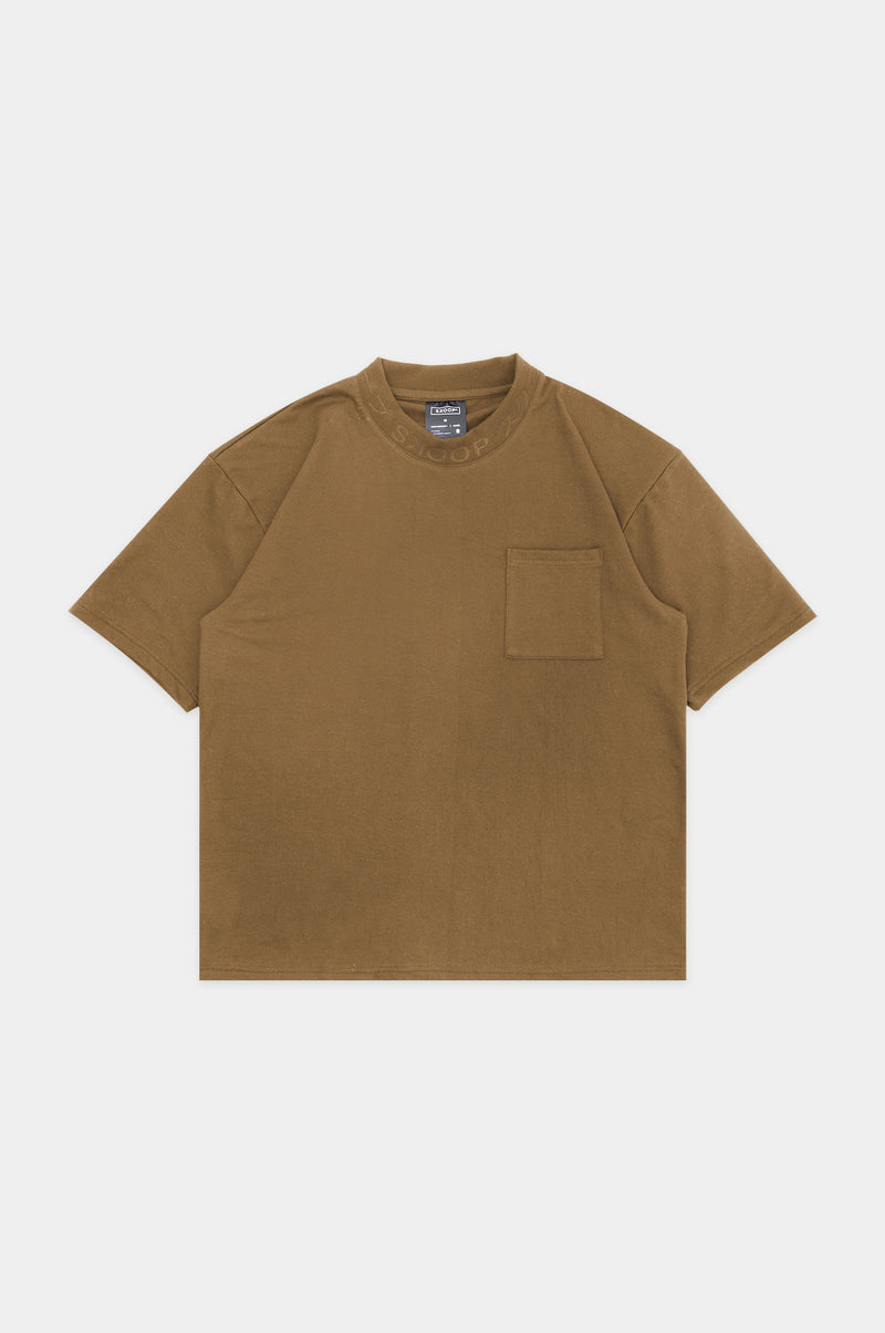 SKOOP® Debossed Box Tee Butternut - SKOOP
