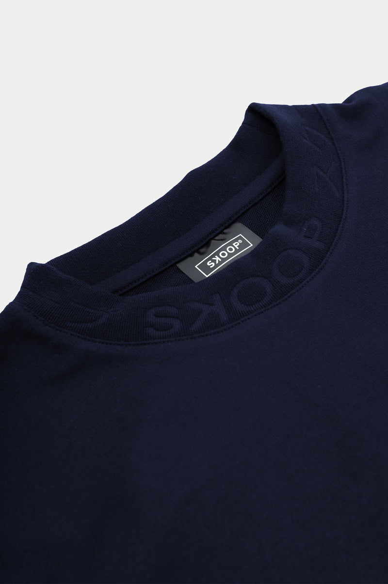 SKOOP® Debossed Box Tee Delft Blue - SKOOP