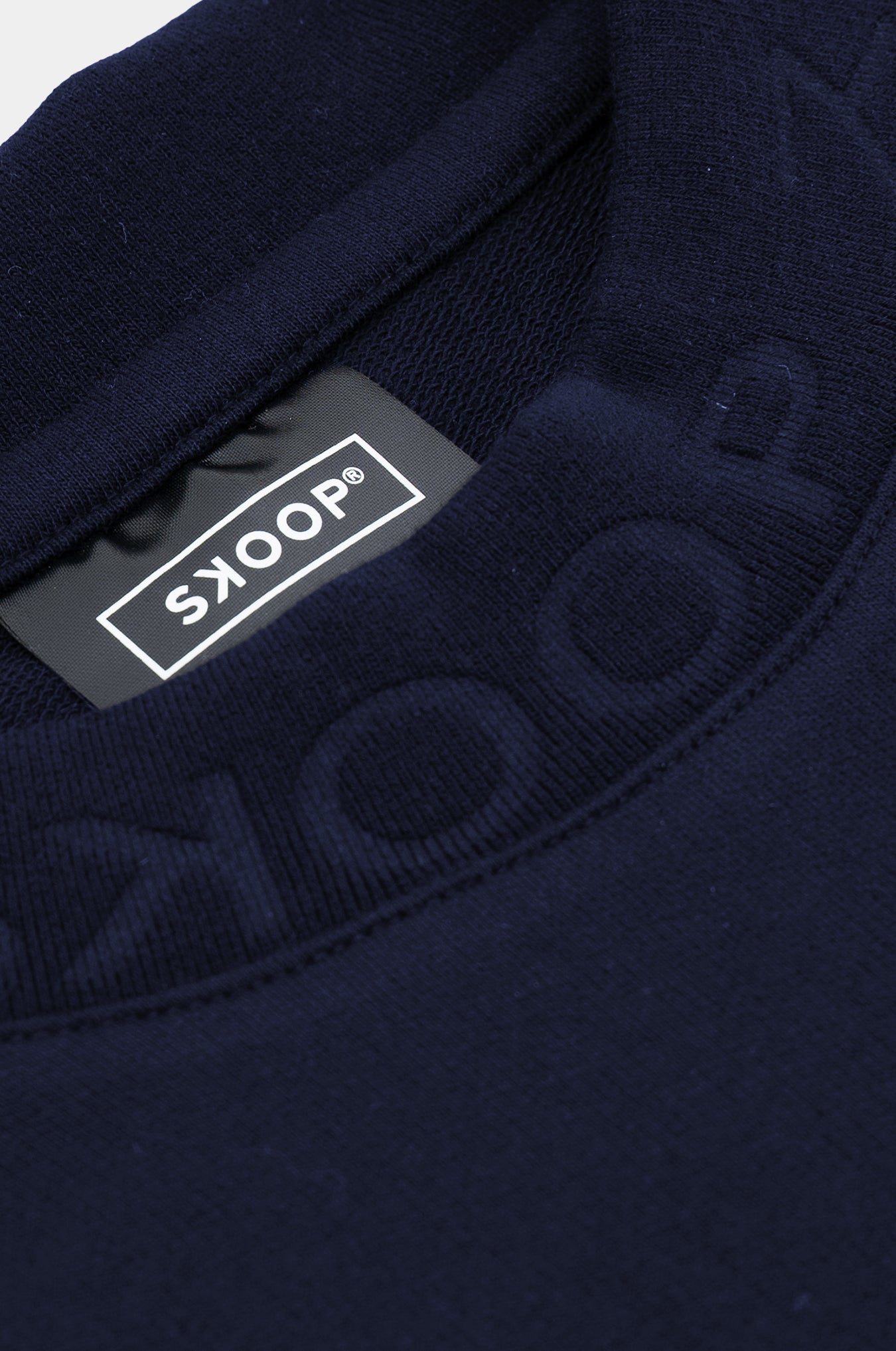 SKOOP® Debossed Box Tee Delft Blue - SKOOP